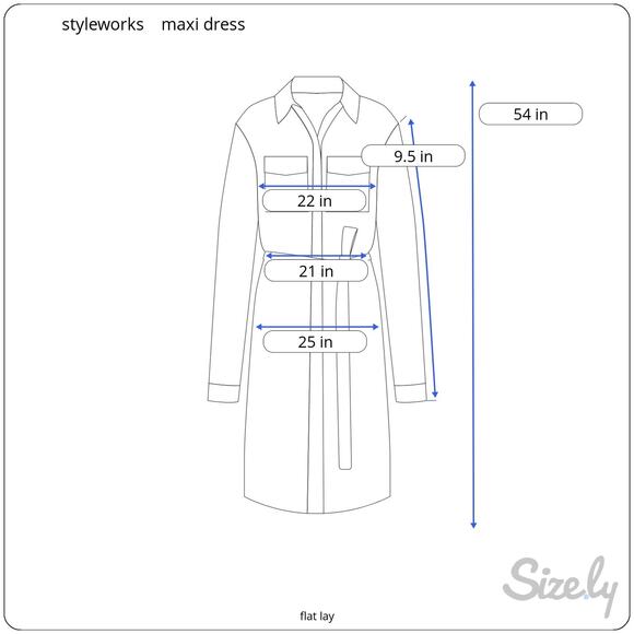 Vintage 90's Styleworks Short Sleeve Maxi Dress Cottage Floral Print Rayon - Picture 10 of 10